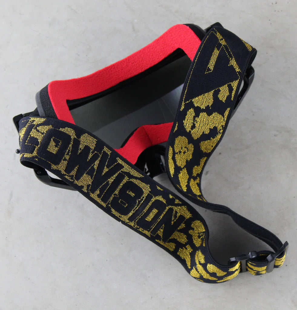 Image of Crude (Black Gold) face foam and goggle strap