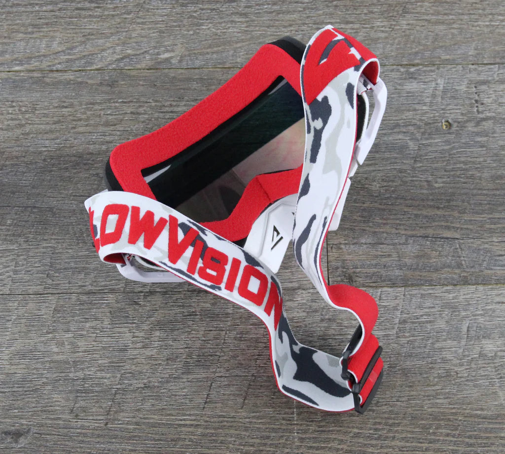 Image of face foam and goggle strap of Whiteout Camo Goggle