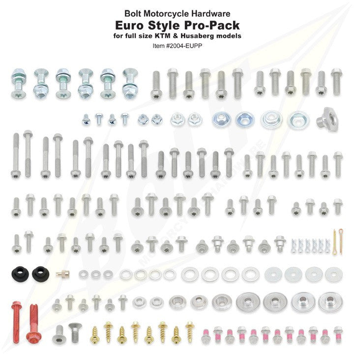 Image of bolts included in a Bolt KTM Pro-Pack