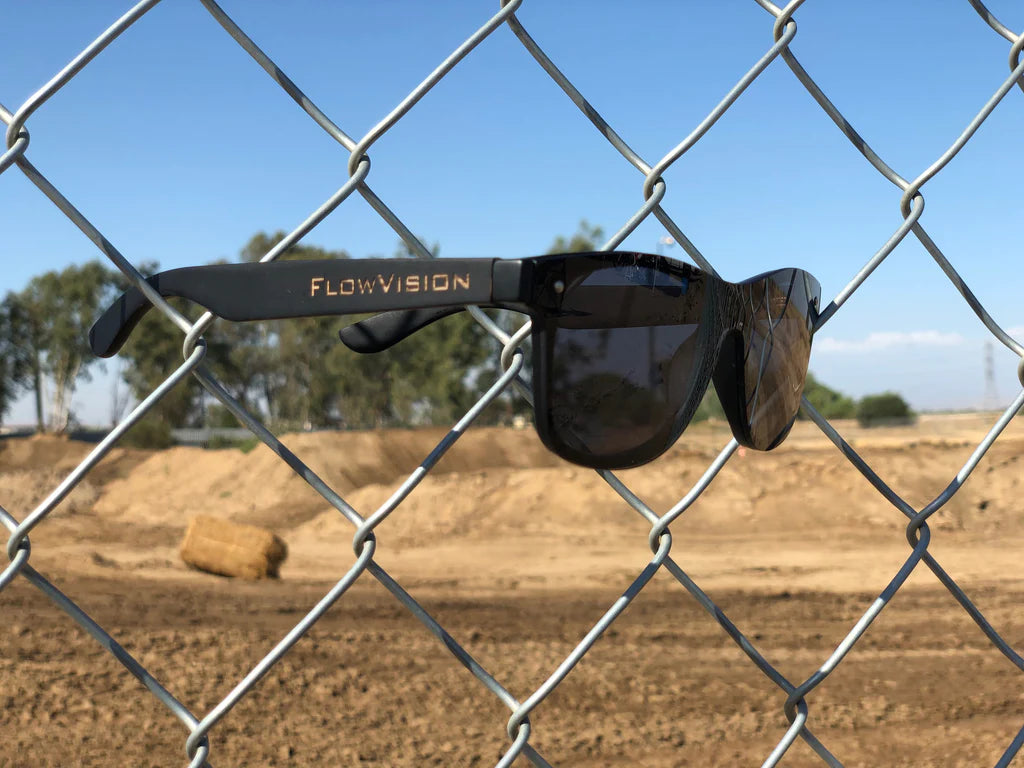 Rythem Sunglasses with black arms and lens