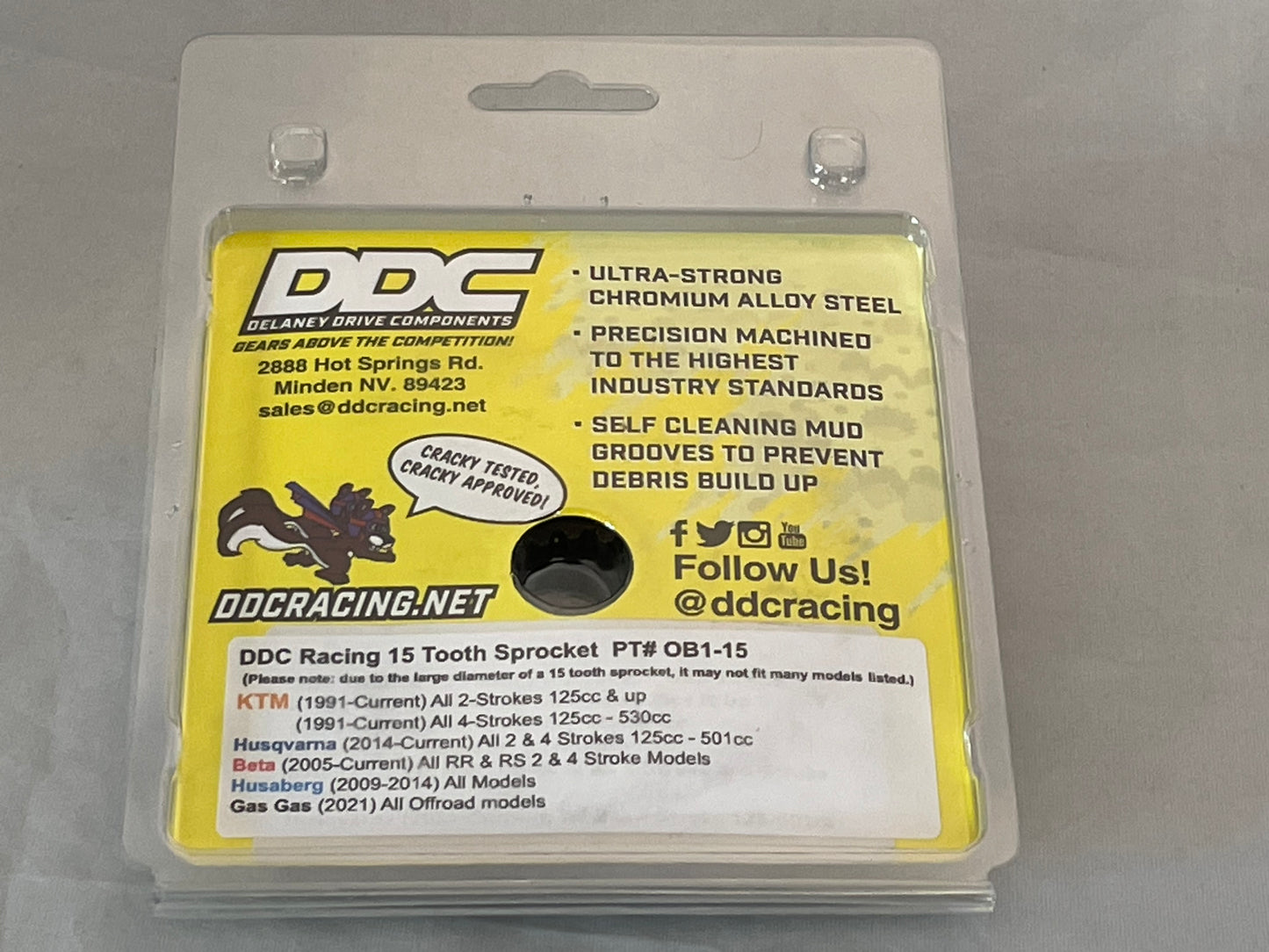 Beta 15 Tooth Front Sprocket