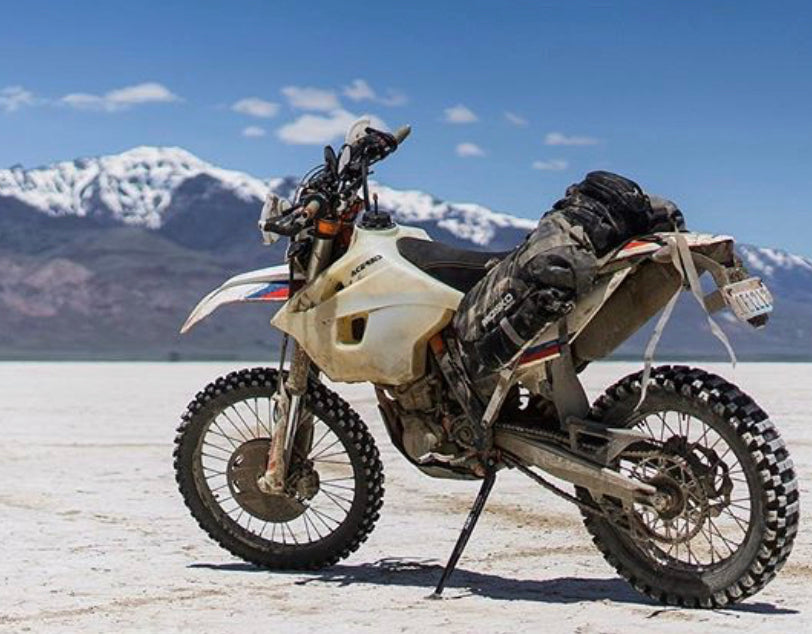 Bike sitting on Trail Tech Kickstand