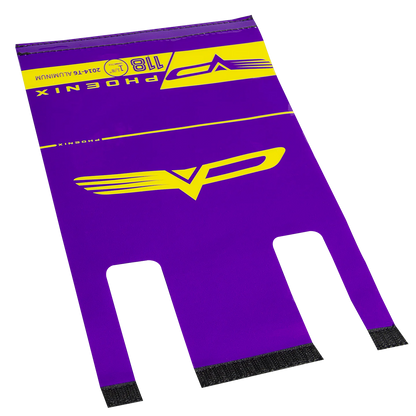 Purple handlebar pad cover 