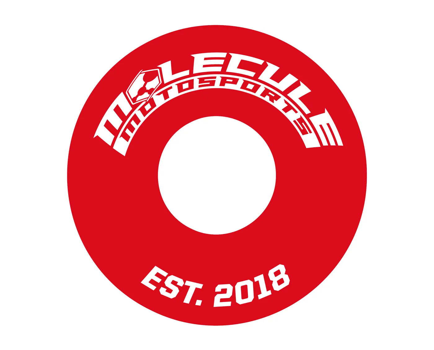 Laser engraving on red aluminum 