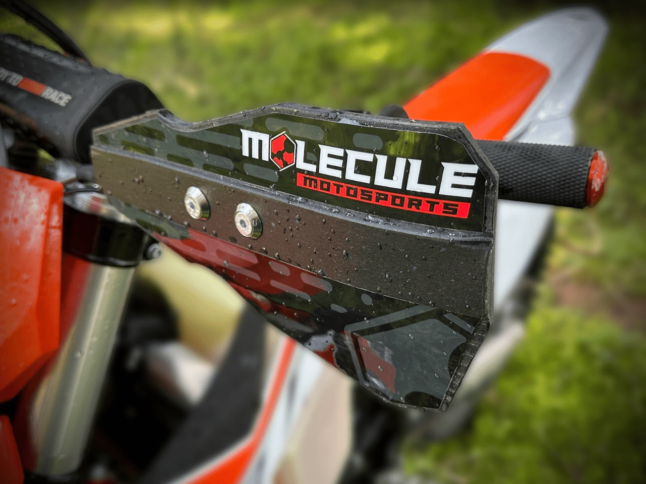 Molecule Motorsports Handguards on a KTM