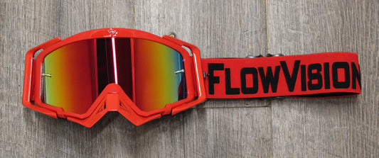 Red/Black Goggle by Flow Vision Co