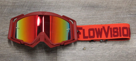 Coral/Crimson Goggle by Flow Vision Co