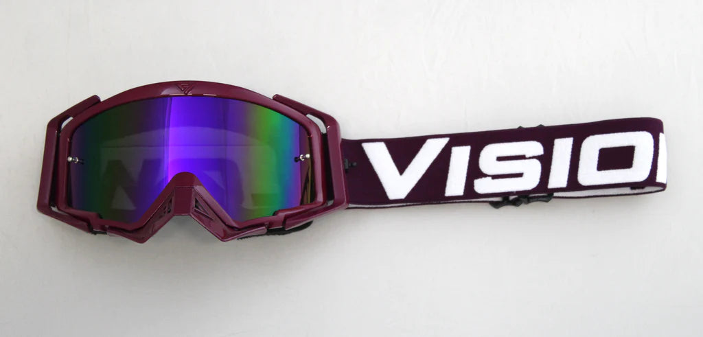 Purple/White Goggle by FlowVison Co