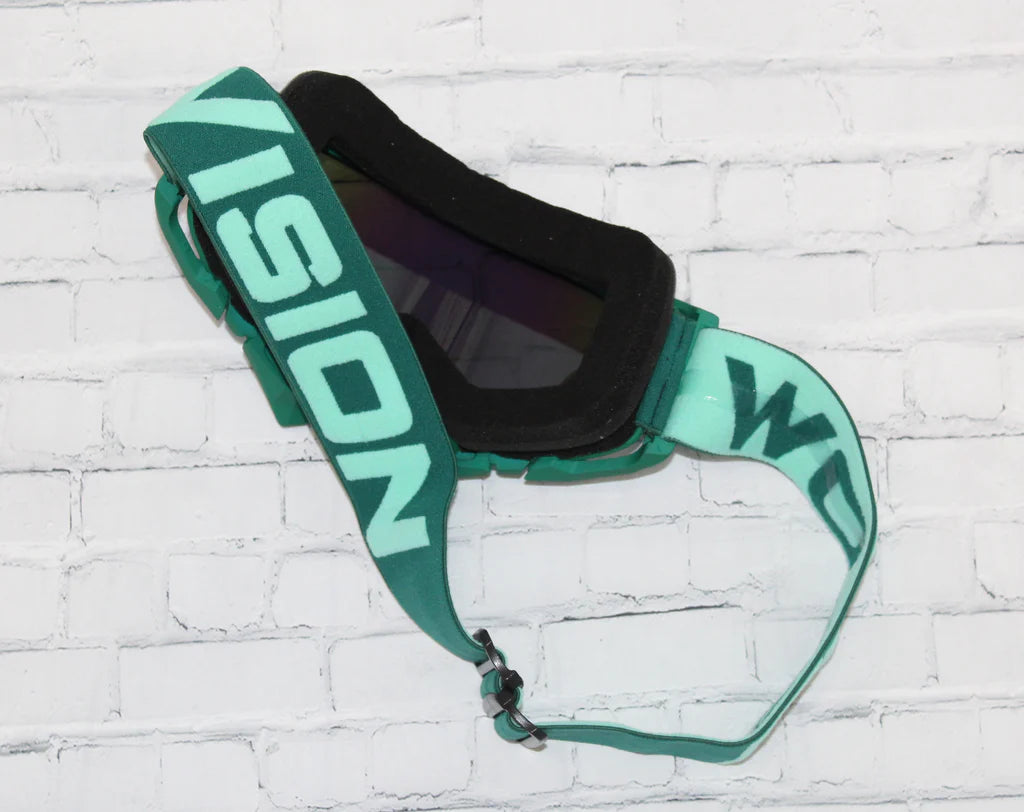 Image of Forrest Green/Teal Goggle face foam and goggle strap