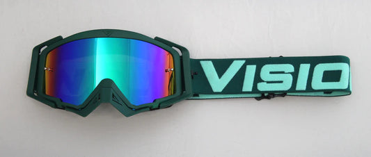 Forrest Green/Teal Goggle by FlowVision Goggles