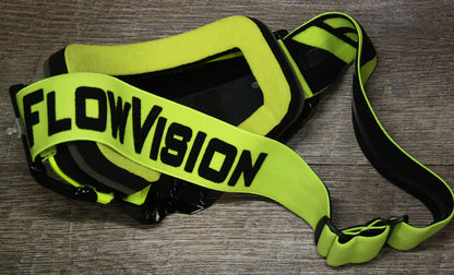 Image of Yellow/Black Goggle face foam and strap 