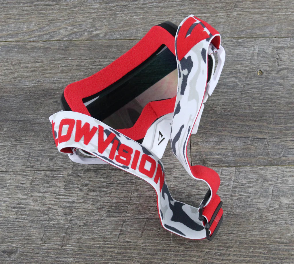 Image of face foam and goggle strap of Whiteout Camo Goggle 