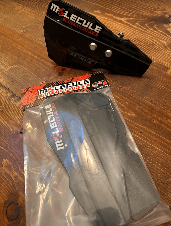 Packaged handguards by Molecule Motorsports