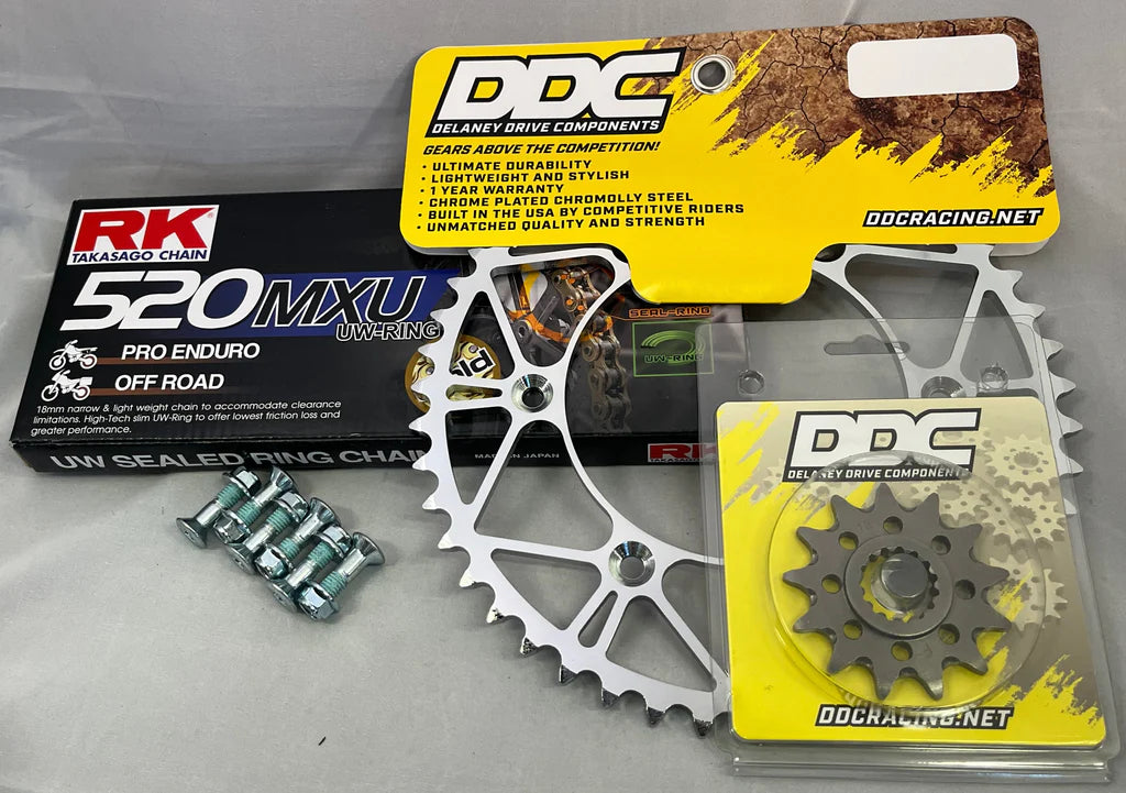 Beta Professional Moto Kit: RK Super Premium Chain (UW-Ring)