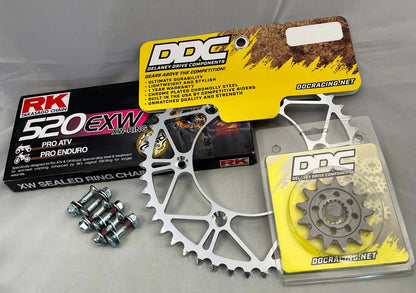 DDC Racing Hardcore Sprocket and Chain Combo Kit 
