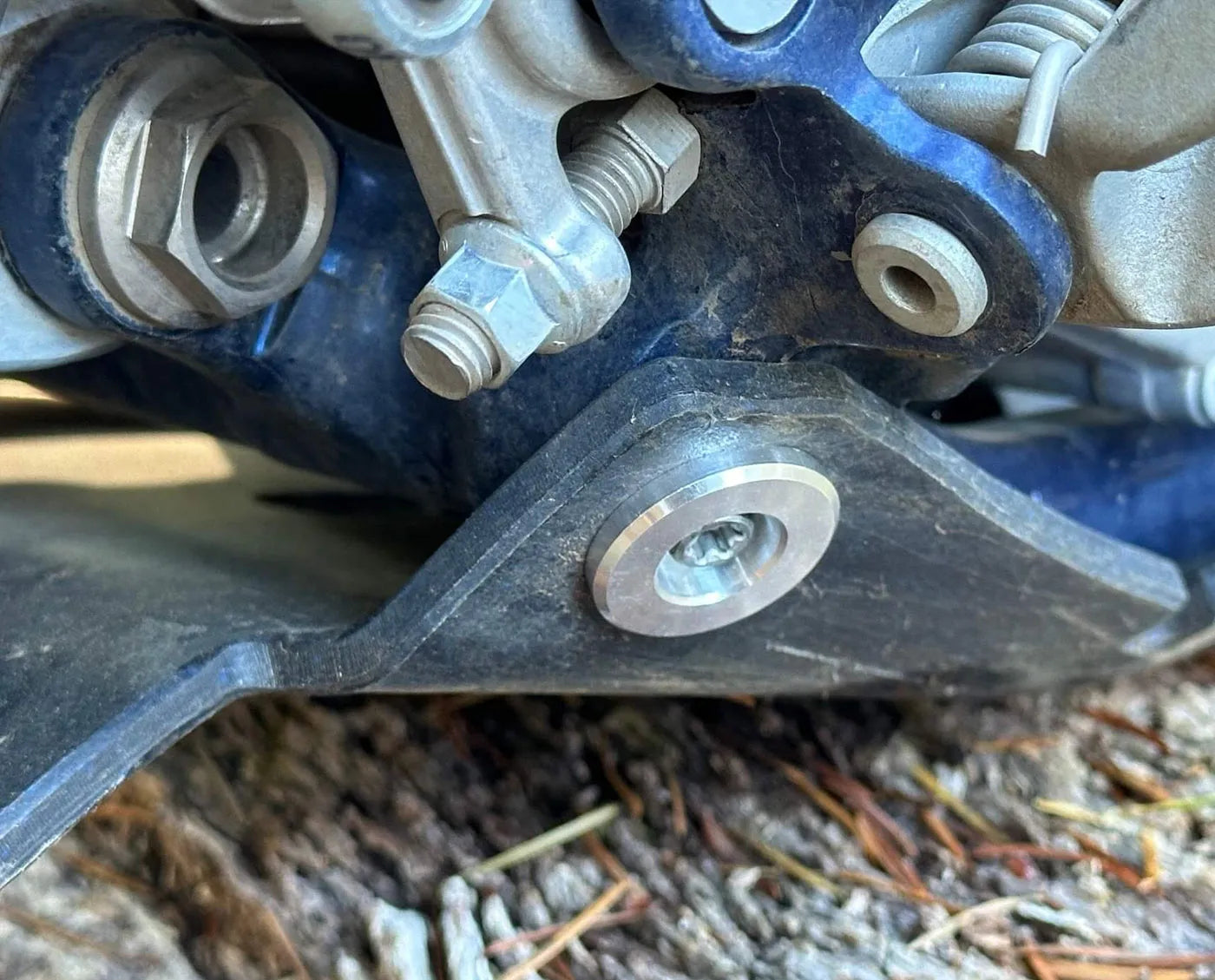 Steel Skid Plate Bushings by Molecule Motorsports