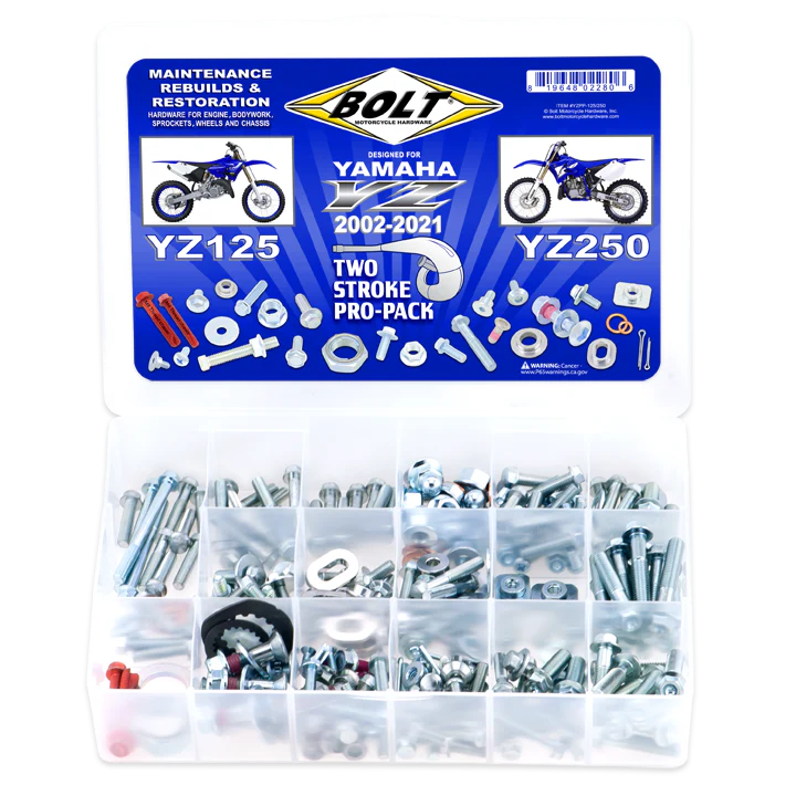 Bolt Yamaha two-stroke pro-pack for YZ125 and YZ250 