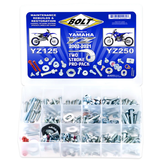 Bolt Yamaha two-stroke pro-pack for YZ125 and YZ250 