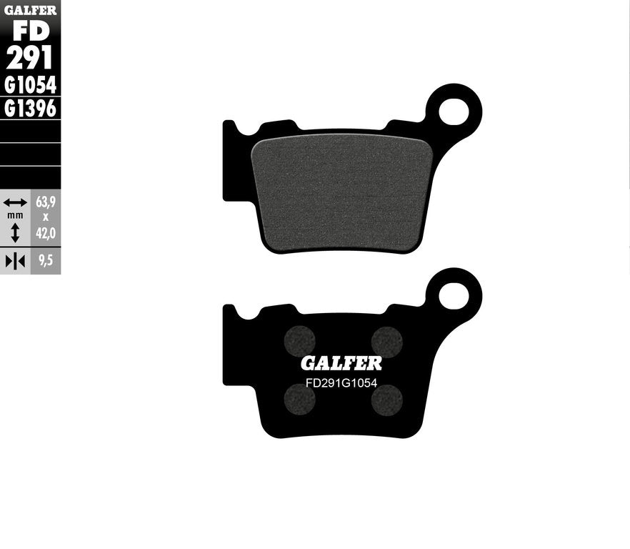 Front & Rear Brake Pads For KTM EXC 530 2008 2009 2010 – EONFINE XYT X33 X59
