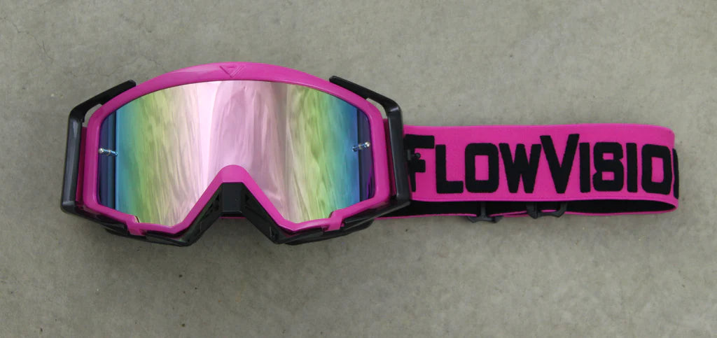 Pink/Black Rythem Goggle by Flow Vision Co