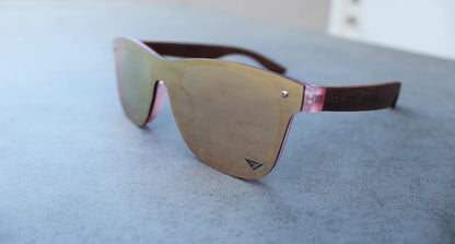 Rose Gold Sunglasses by Flow Vision Co