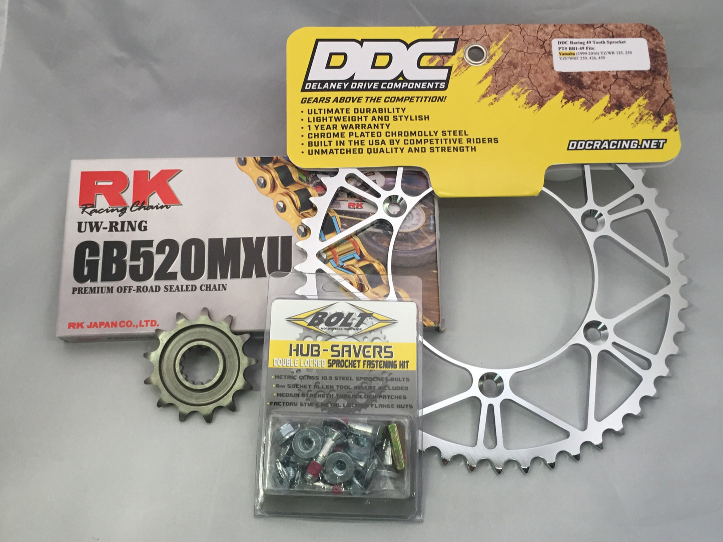 DDC Sprocket and chain combo kit