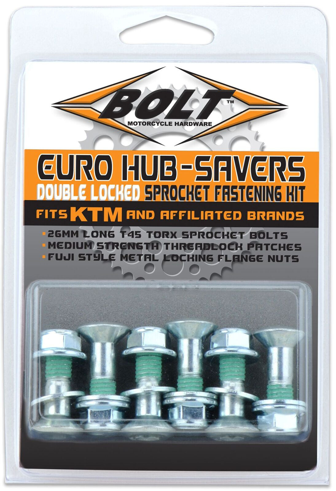 Euro Style Sprocket Bolts