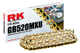 RK MXU Gold racing motorcycle chain