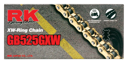 RK Gold 525 GXW Chain